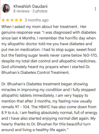 Homeopathy for Diabetes review 1